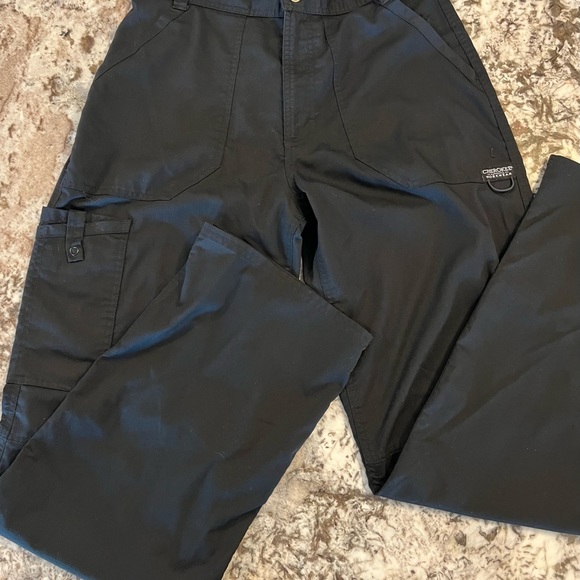 S Cherokee Workwear Revolution Men's Black Scrub Pants WW140 Bottoms Nurse Smal - Picture 4 of 15